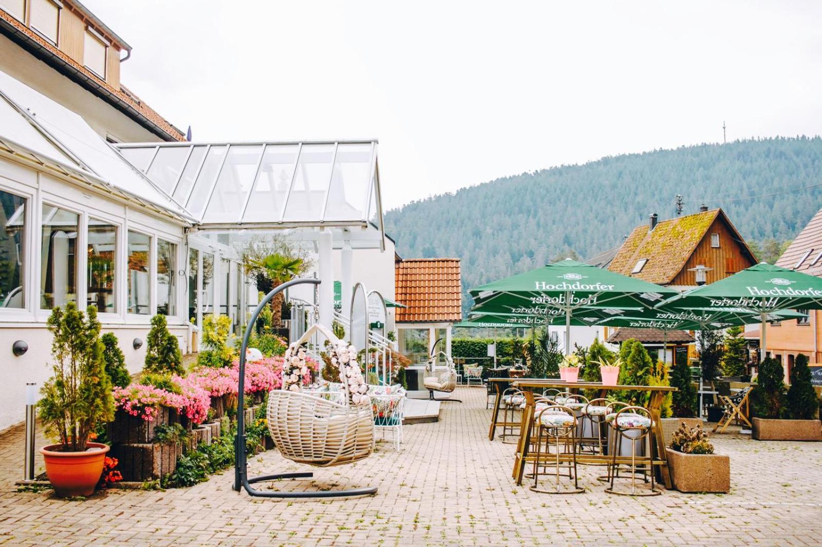 Hotel & Restaurant Olio E Pane Enzklösterle Eksteriør billede